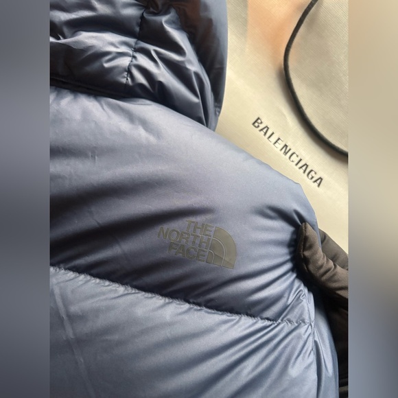 THE NORTH FACE 💅❄️ Metropolis Summit Navy Blue 600 Down Parka Coat Plus Size 2X - Picture 7 of 16